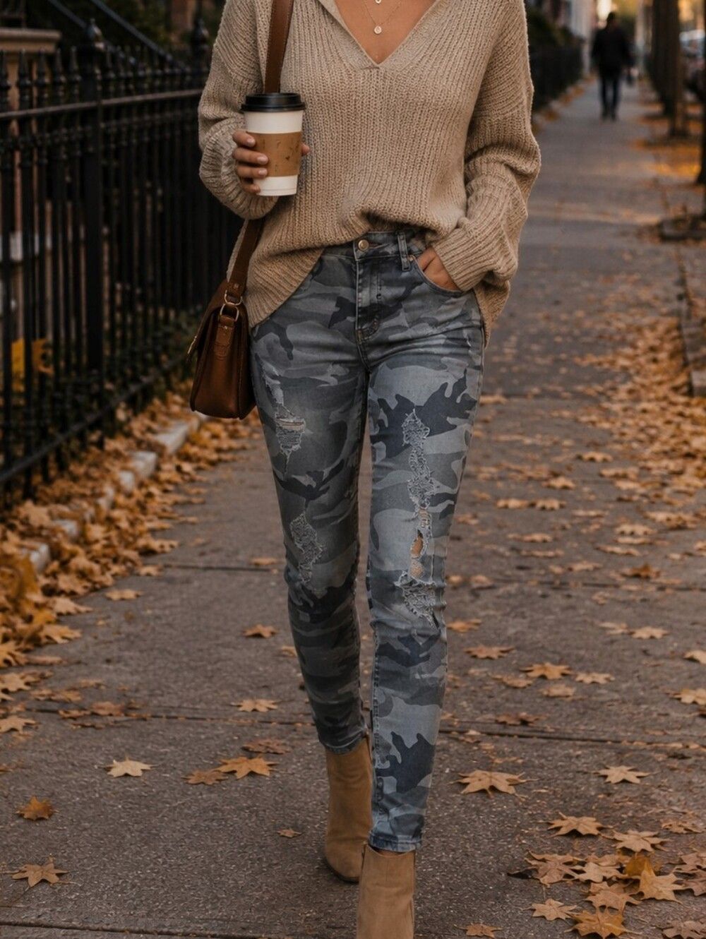 True religion Halle super skinny camo jeans